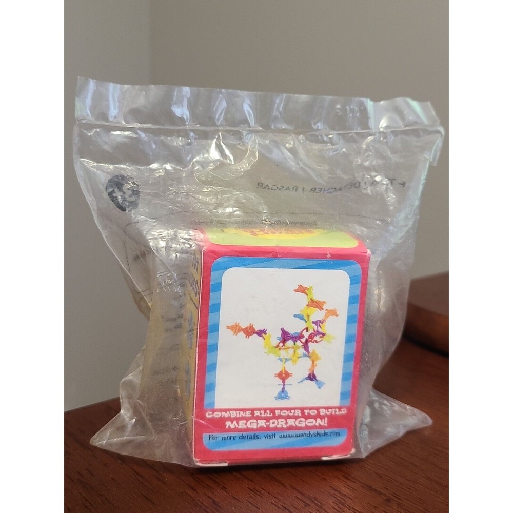 Wendy's Kids Meal Smart Links Airplane #2 of 4 - 2011 - Park of Mega Dragon -NEW